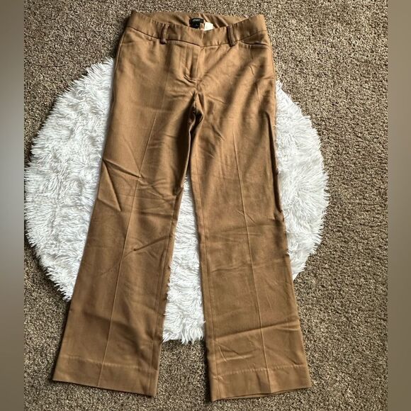 J. Crew Pants Wool Blend Low Fit Womens Size 2 - Picture 1 of 7